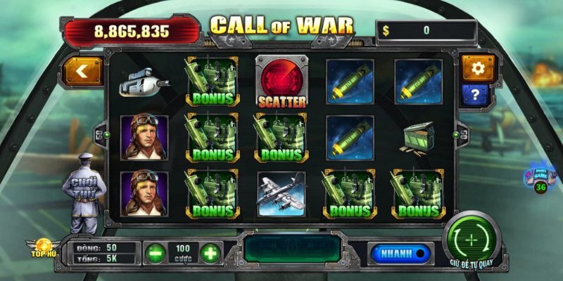 Giới thiệu về tựa game nổ hũ Call of War B52